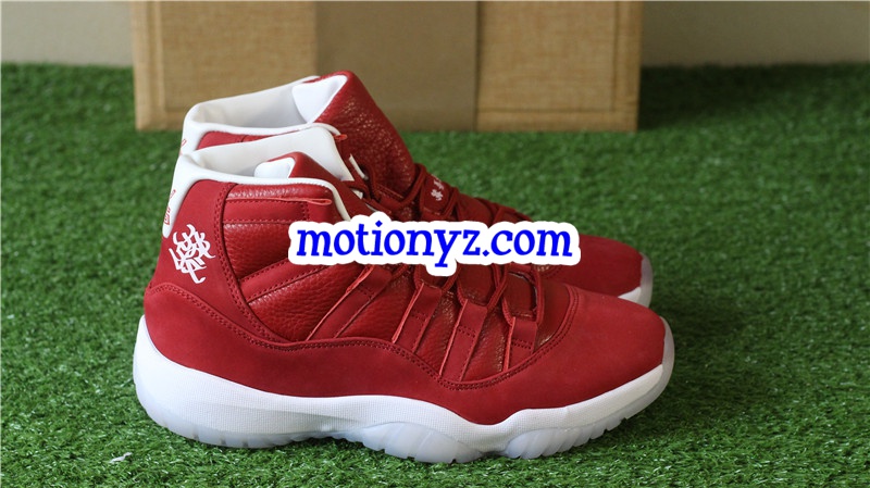 Authentic Air Jordan 11 Retro Chinese New Year Red